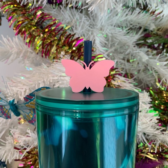 Butterfly Straw Topper - Picture 3 of 3